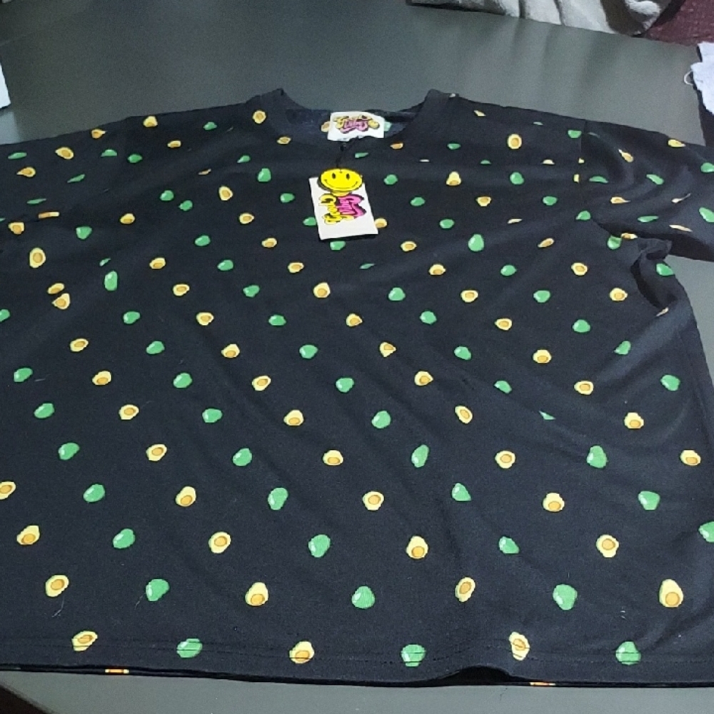 💜2/$15 Or 4/$25 Good vibes by drill clothing co. Avocado shirt size Large nwt